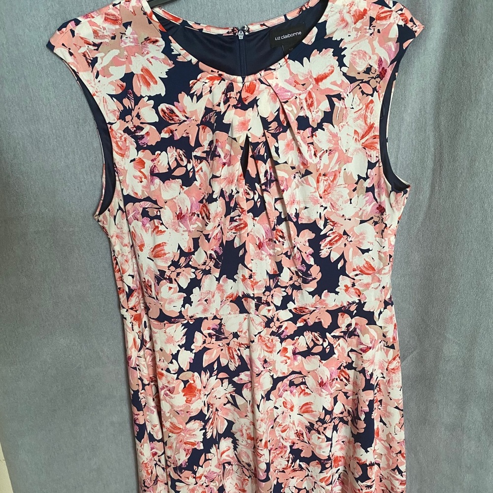 Liz Claiborne floral pattern dress